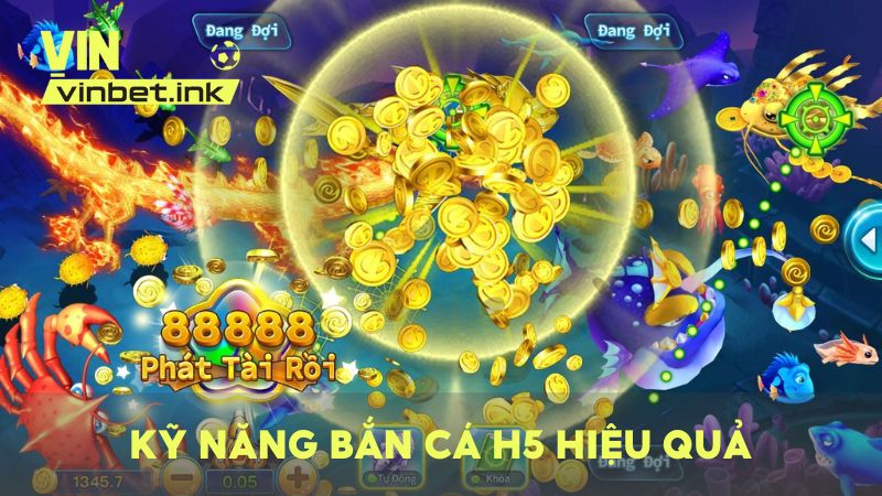 Chia sẻ kỹ năng săn cá H5 chuẩn giúp bạn hạ gục mục tiêu trong một nốt nhạc